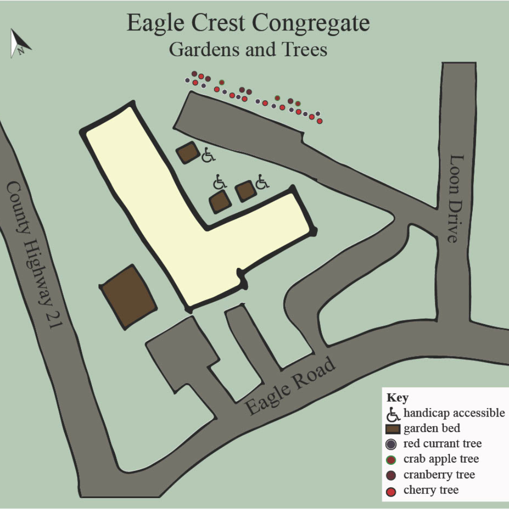 Eagle Crest map