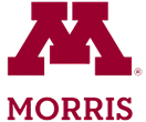 University of Minnesota Morris logo featuring the maroon 'M' symbol and university name.